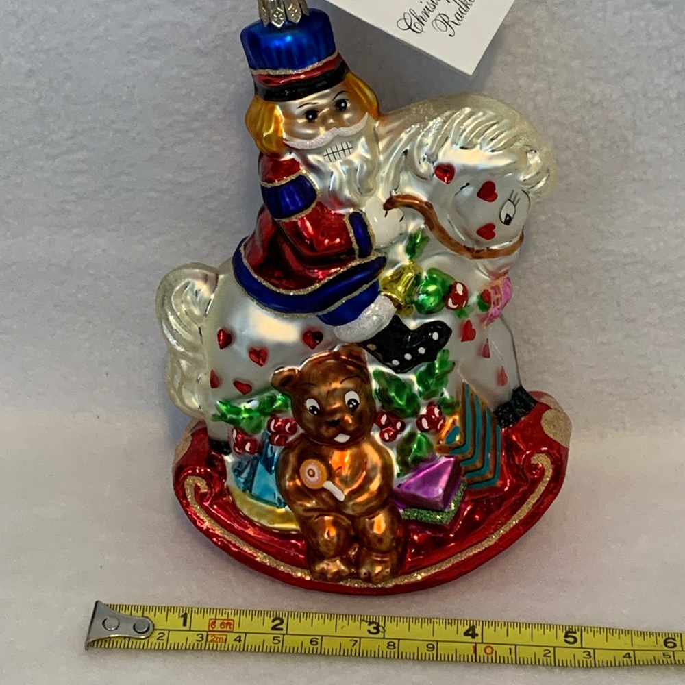Christopher Radko Rocking Cracker Ornament - Picture 10 of 12